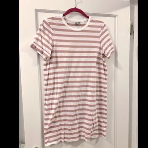 Striped T-Shirt Dress